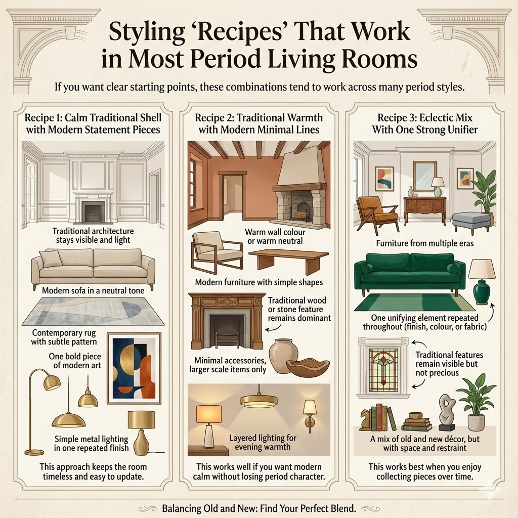 period-living-room-styling-recipes-infographic